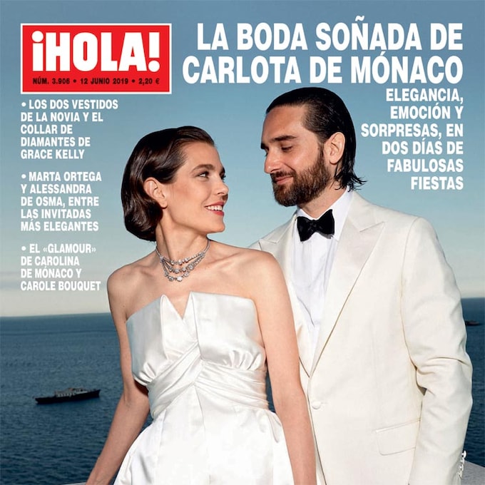 En ¡HOLA!: Nuevas imágenes de la boda soñada de Carlota de Mónaco