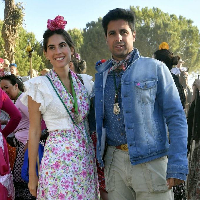 Francisco Rivera y Lourdes Montes, un matrimonio feliz en El Rocío
