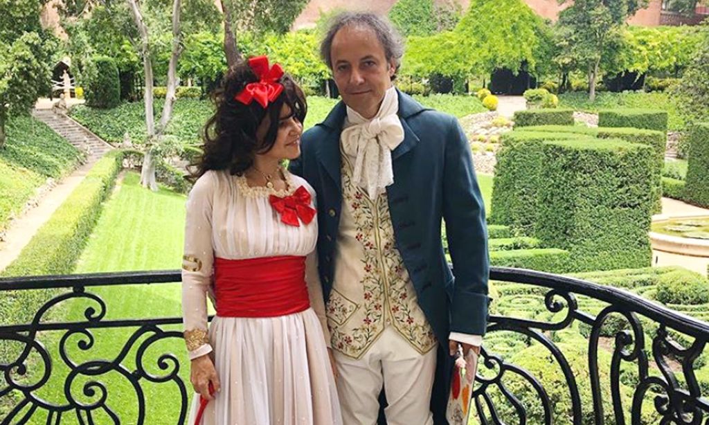 Eugenia Martínez de Irujo y Narcís Rebollo se transforman en la duquesa de Alba y el Goya del siglo XXI