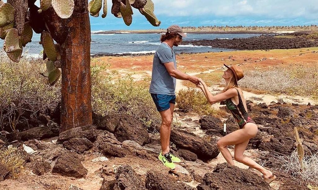 Las románticas vacaciones de Carles Puyol y Vanesa Lorenzo ¿con pedida de mano incluida?
