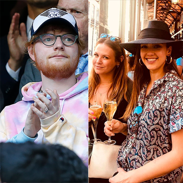 Los planes más variopintos de Ed Sheeran y Jessica Alba a su paso por Madrid