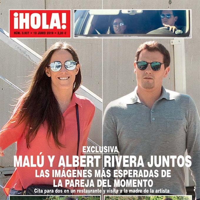 Exclusiva en ¡HOLA!, Malú y Albert Rivera juntos