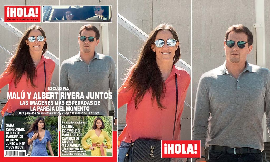 Exclusiva en ¡HOLA!, Malú y Albert Rivera juntos