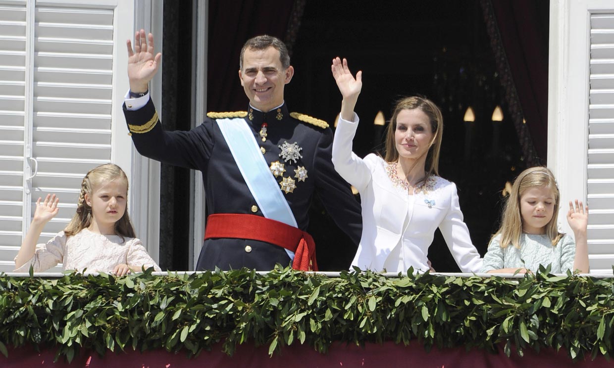 Reyes Felipe y Letizia