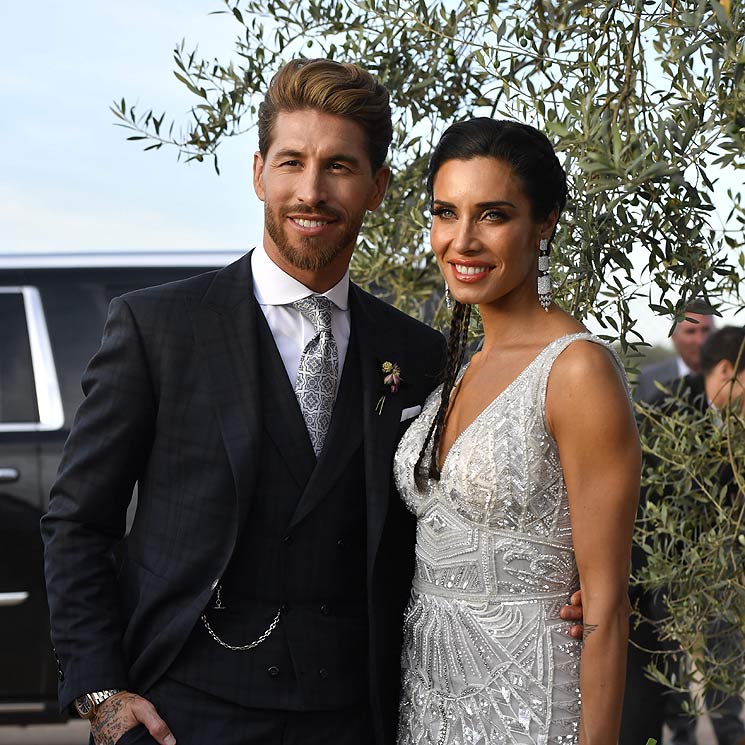 Primeras declaraciones de Sergio Ramos y Pilar Rubio tras convertirse en marido y mujer