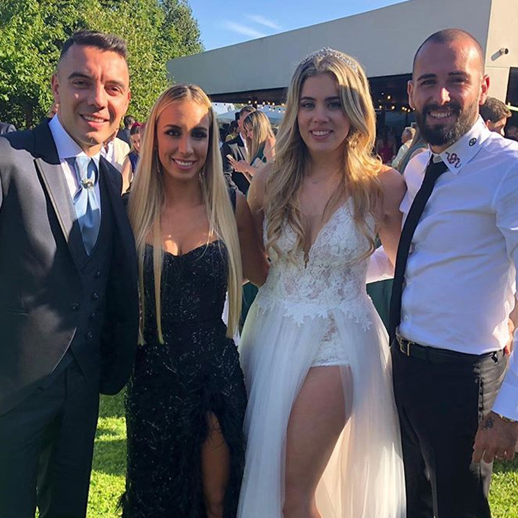 La otra boda del fútbol: Iago Aspas y su novia se dan el 'sí, quiero' en Pontevedra