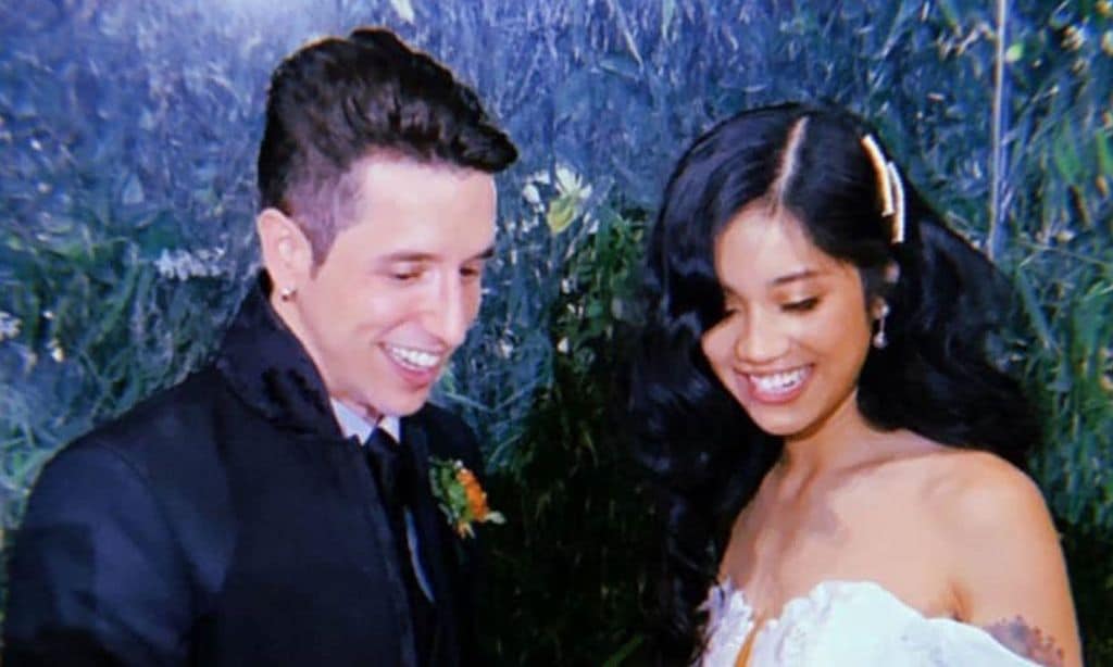 La boda de Hugo Rosales, exconcursante de 'Fama, ¡a bailar!', con Joy Lipata
