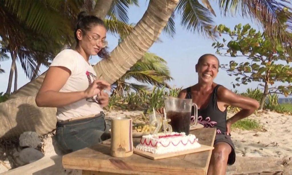 Dakota celebra su 25 cumpleaños en Supervivientes e invita a cenar a Isabel Pantoja