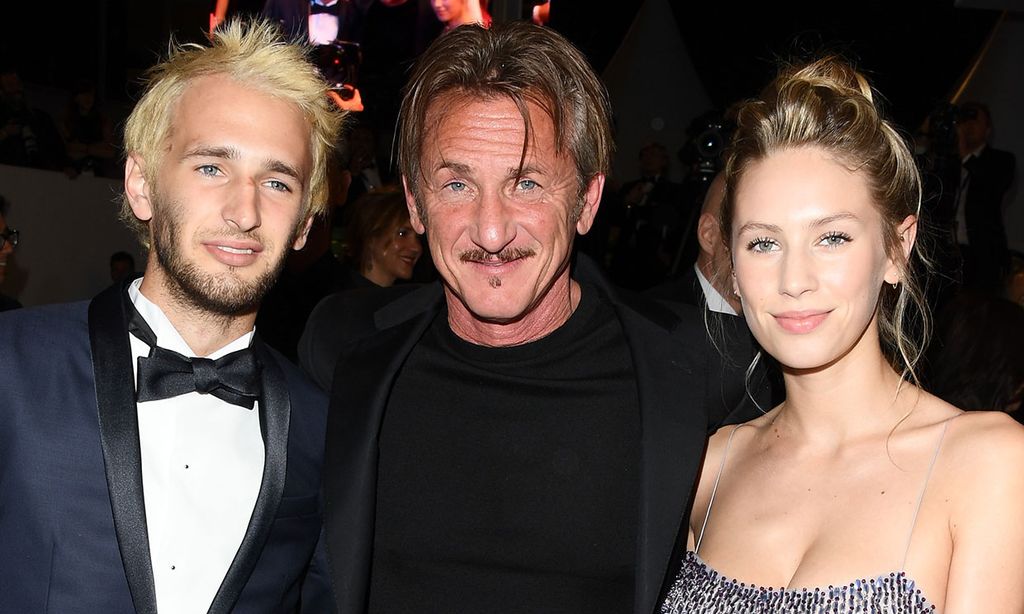 ¡3,2,1...acción! Sean Penn, a escena con sus dos hijos, Dylan y Hopper