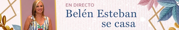 La boda de Belén Esteban en directo en HOLA.com