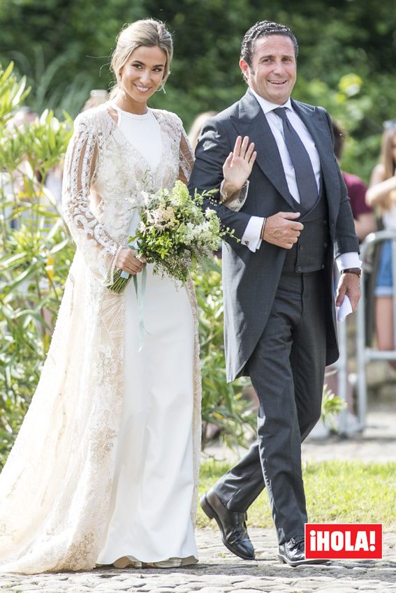 María Pombo y su vestido de novia al detalle, un look ...