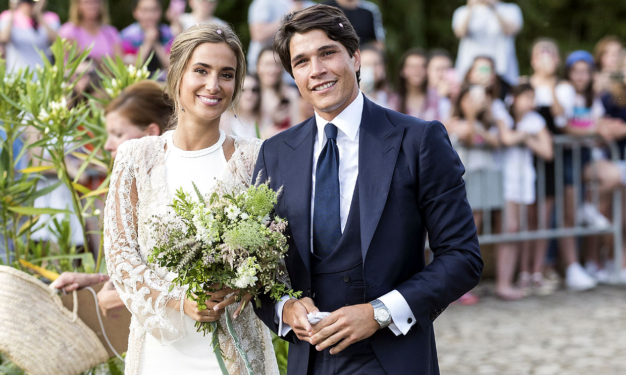 María Pombo y Pablo Castellano se dan el 'sí, quiero' en una boda muy emotiva