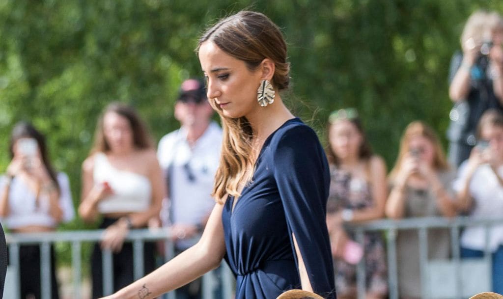 Lucía, la invitada que más brilló en la boda de su hermana María Pombo
