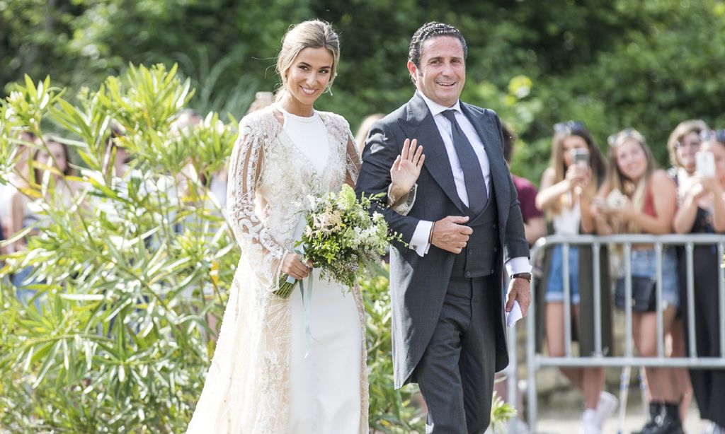 El bello gesto de María Pombo con sus padres en el día de su boda