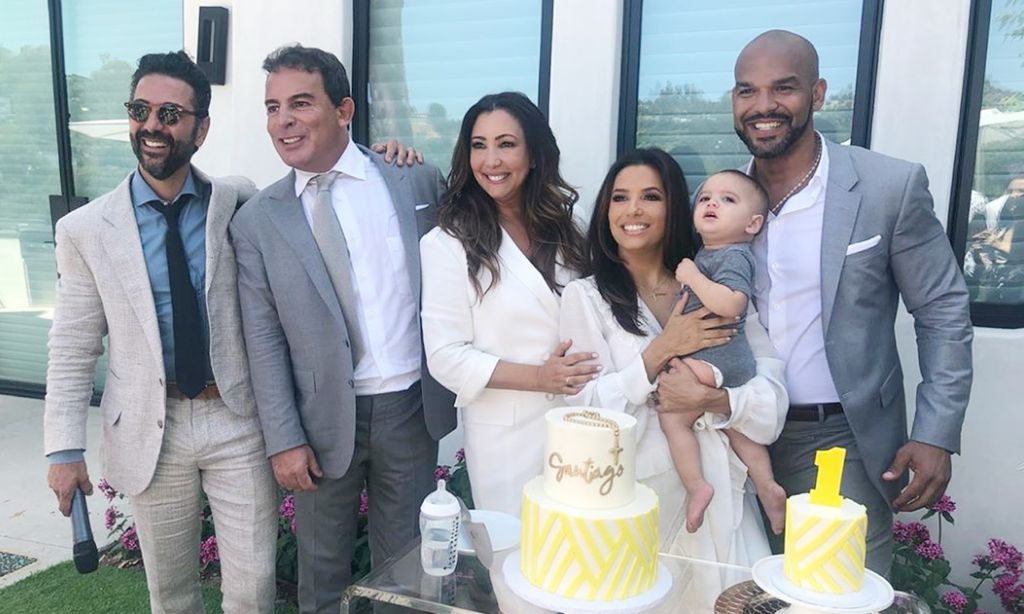 La travesura del hijo de Eva Longoria en su bautizo