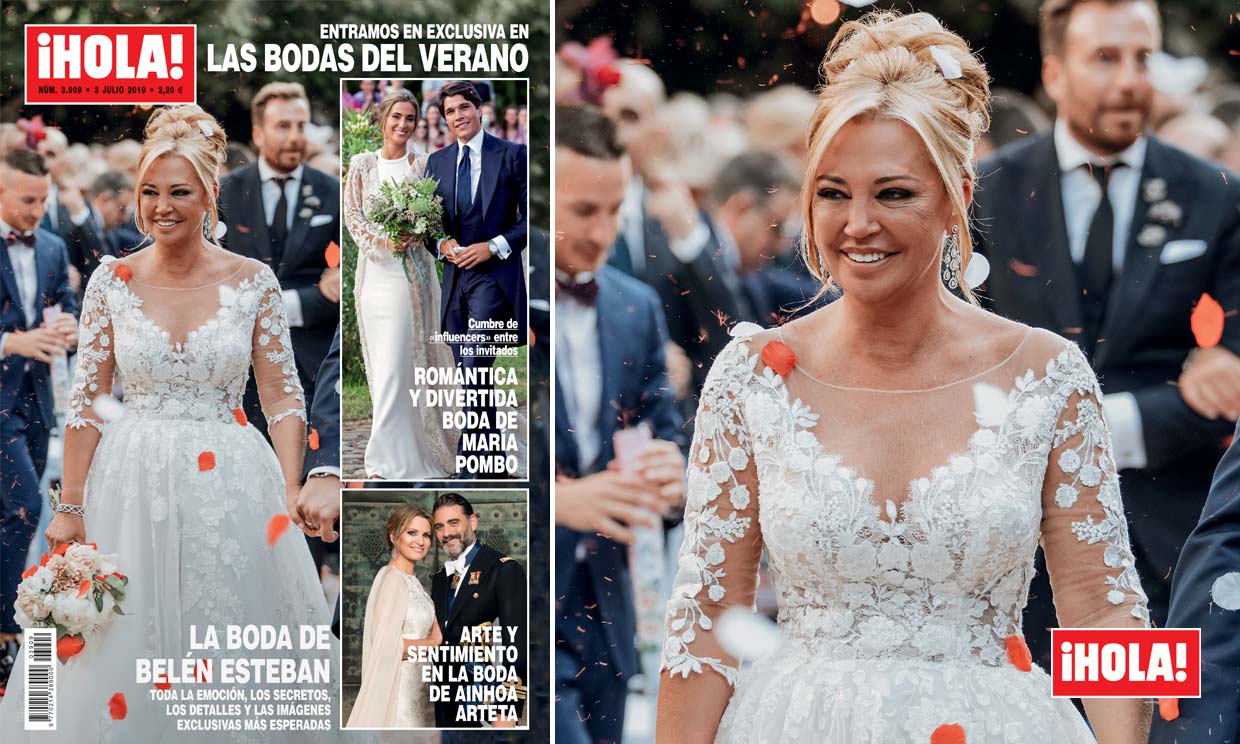 Exclusiva en ¡HOLA!, la boda de Belén Esteban