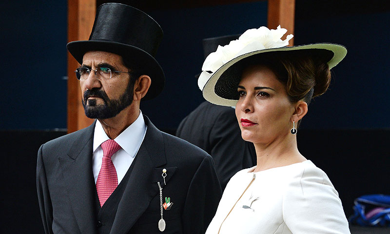 Tras huir de Dubái, la princesa Haya se enfrenta a su esposo en un tribunal de Londres