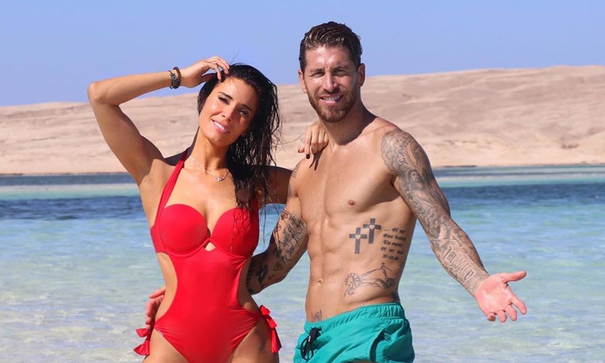 Pilar Rubio y Sergio Ramos abren el álbum de sus vacaciones familiares