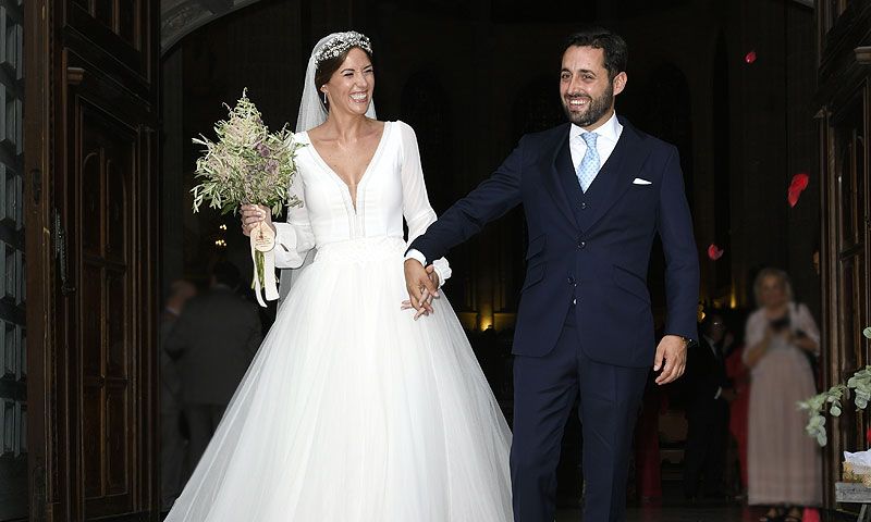 Dámaso González y Miriam Lanza se dan el 'sí, quiero' en la Catedral de San Juan de Albacete
