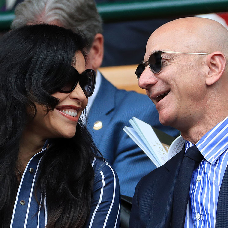 ¡Ya no se esconden! Jeff Bezos y Lauren Sanchez se dejan ver juntos por primera vez en Wimbledon