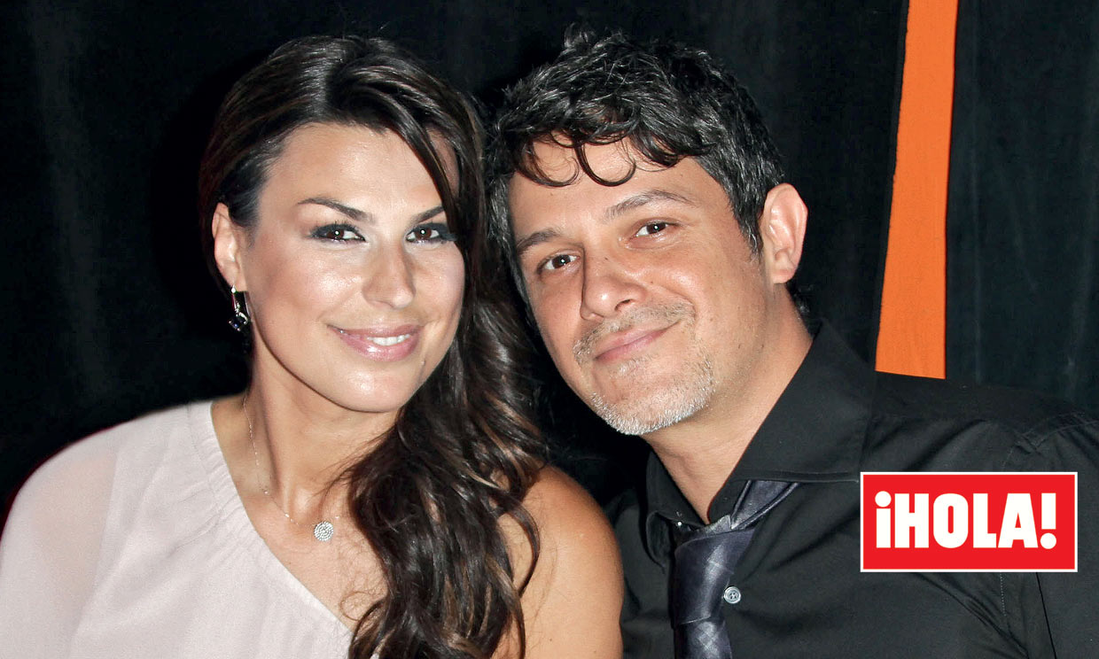 Alejandro Sanz y Raquel Perera