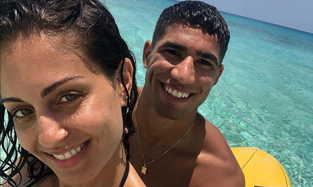 De Nueva York a las Bahamas: las movidas vacaciones de Hiba Abouk y Achraf Hakimi