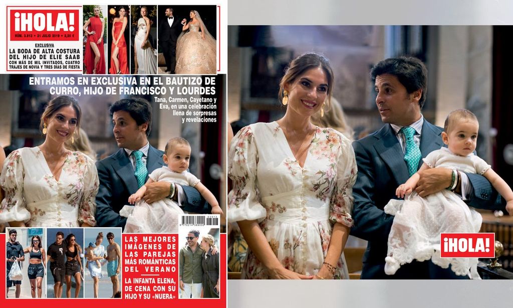 En Hola Entramos En Exclusiva En El Bautizo De Curro Hijo De Francisco Y Lourdes