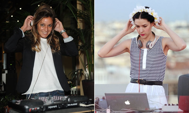 Brianda Fitz-James Stuart y Scilla Ruffo di Calabria, cumbre de aristócratas DJ en Marbella