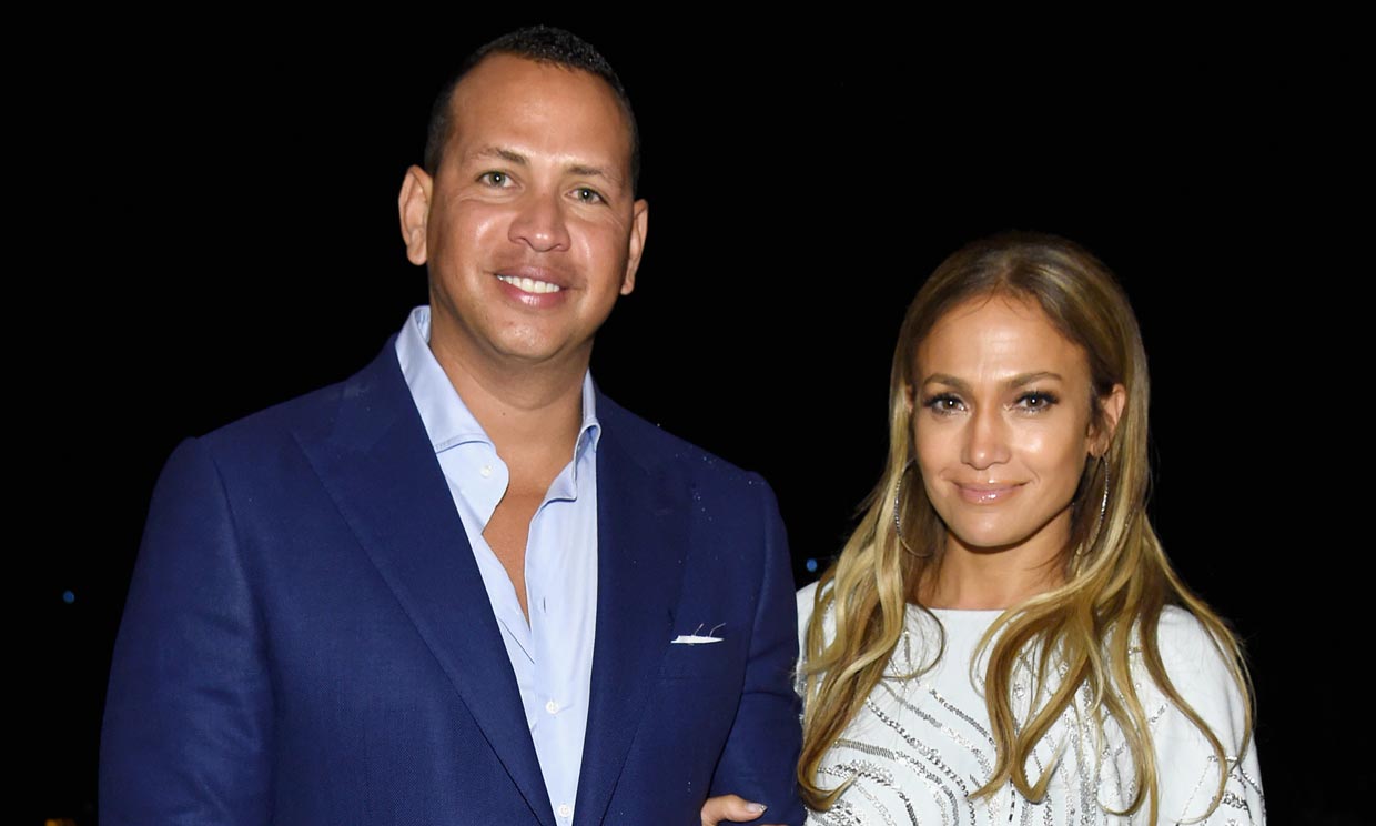 Alex Rodriguez y Jennifer Lopez