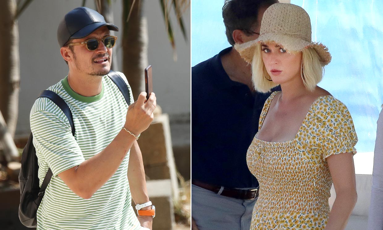 Katy Perry y Orlando Bloom, dos turistas en las Baleares