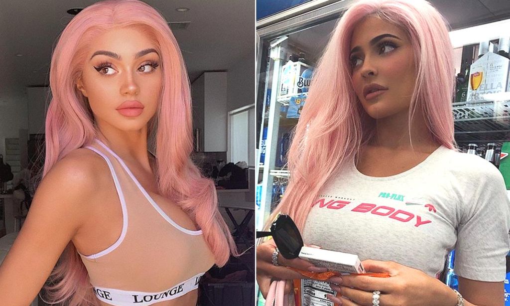 ¡Como dos gotas de agua! La 'influencer' canadiense que es idéntica a Kylie Jenner