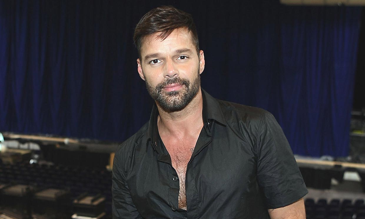 Así le canta Ricky Martin a su hija Lucía