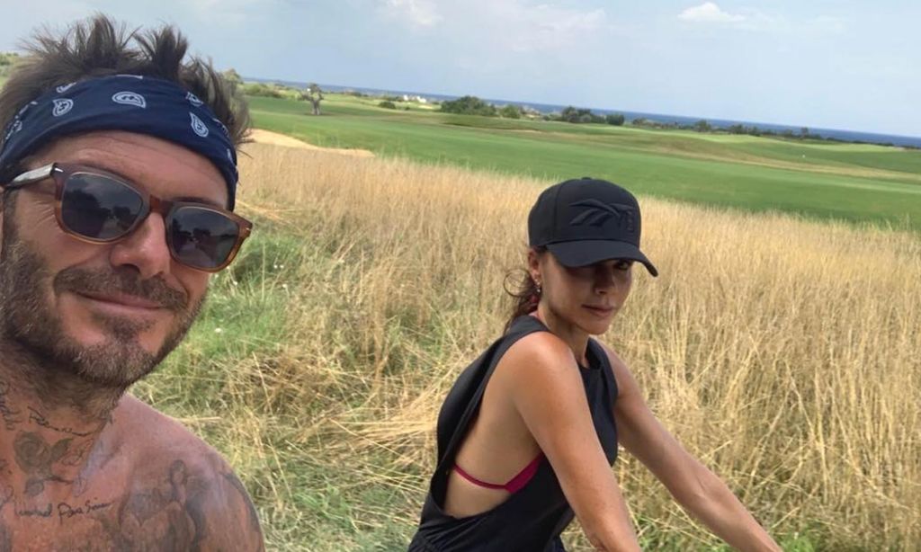 Paseos en bici, gastronomía... las vacaciones italianas de los Beckham