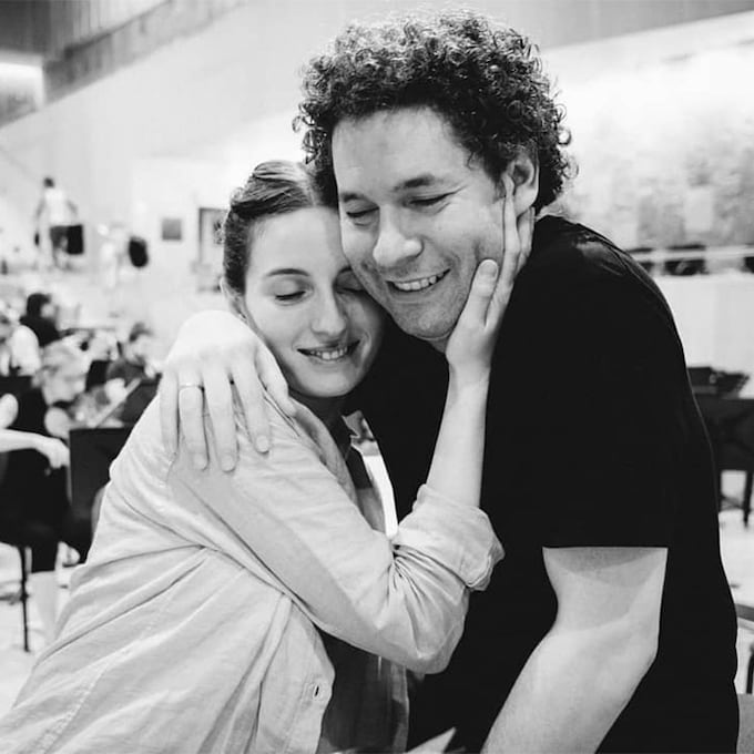 María Valverde, Gustavo Dudamel y su emocionante debut como pareja artística