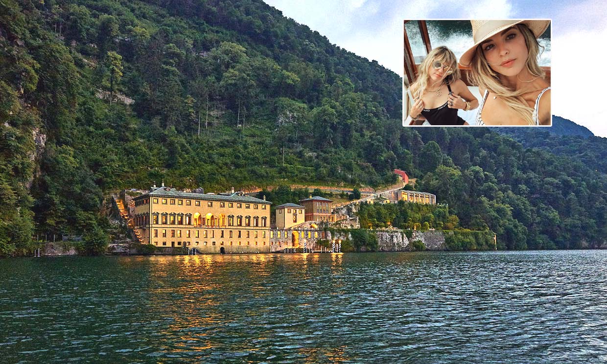 A todo lujo en el Lago Como: no te pierdas el hotel en el que se han alojado Miley Cyrus y Kaitlynn Carter