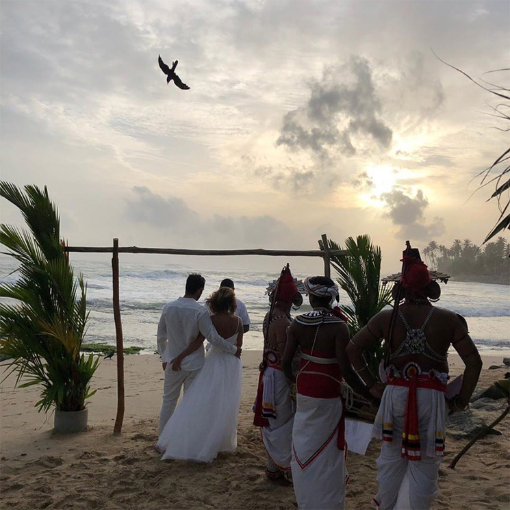 María Patiño se casa por sorpresa en Sri Lanka con Ricardo Rodríguez