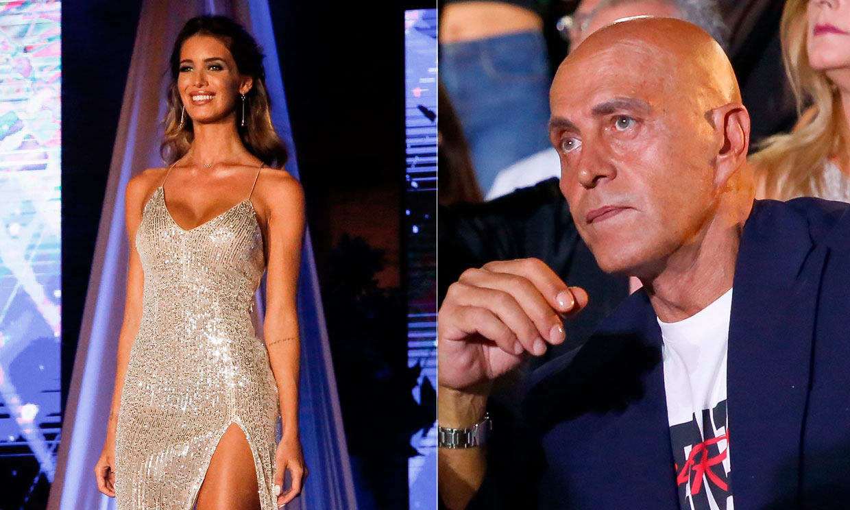 Kiko Matamoros, aún convaleciente, apoya a su pareja Marta López en la gala Miss Mundo España