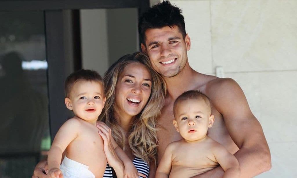El hijo de Álvaro Morata y Alice Campello todavía no sabe ...