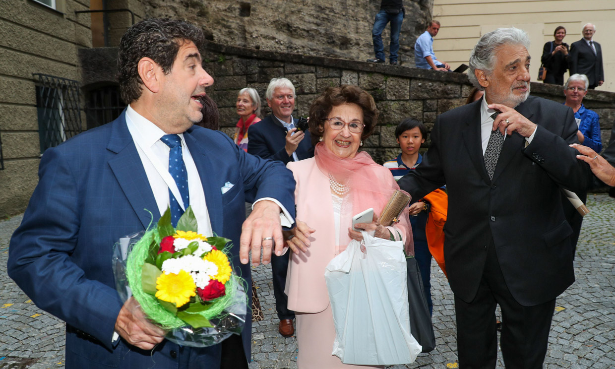 Plácido Domingo reaparece en Salzburgo