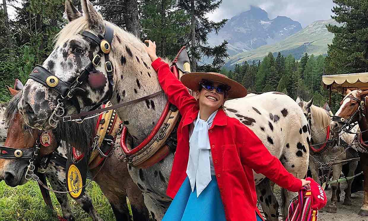 Cósima Ramírez 'agathiza' un boda de la jet set en St. Moritz