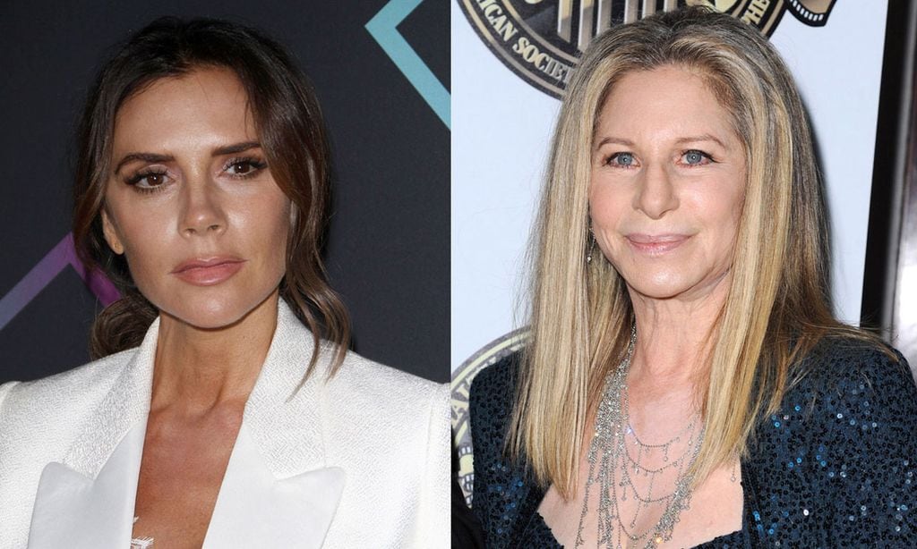 Victoria Beckham imita a Barbra Streisand cantando... ¡y esta le responde!