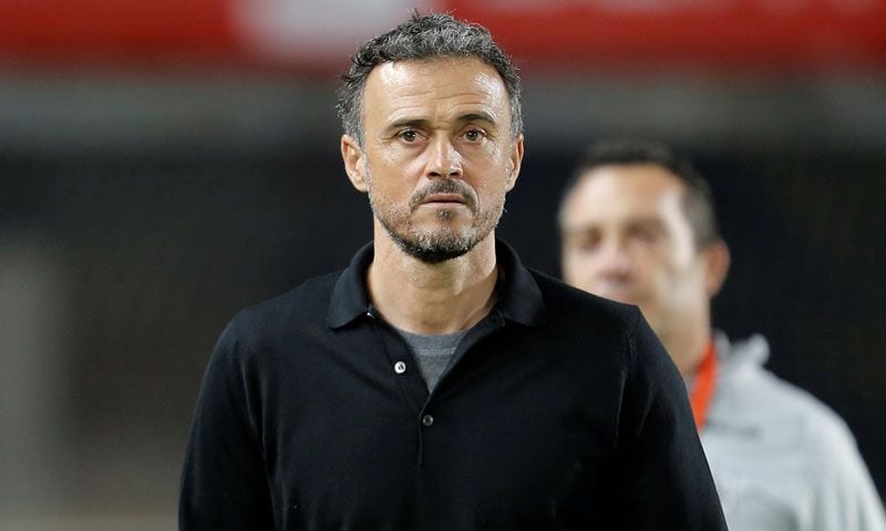 La familia de Luis Enrique y su discreta vida personal