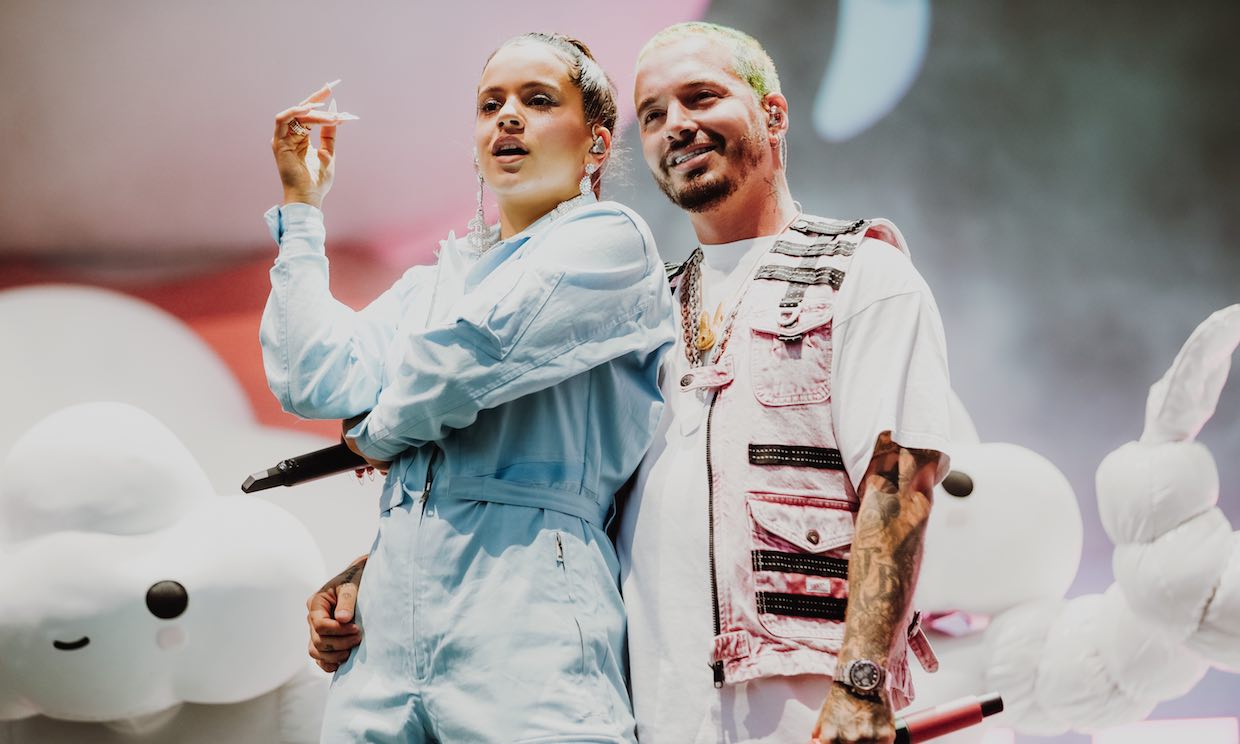 Rosalía y J. Balvin