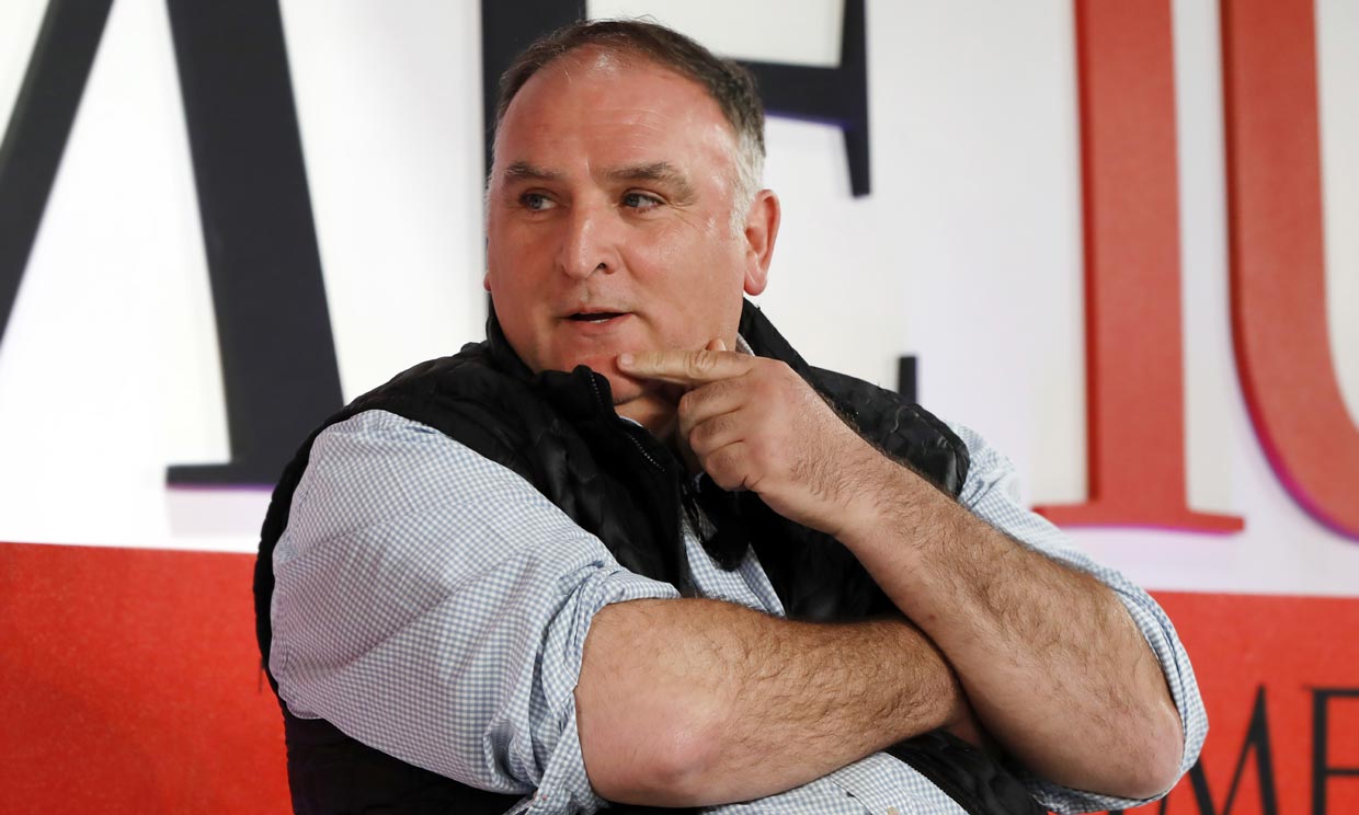 El chef José Andrés vive en primera persona el huracán Dorian