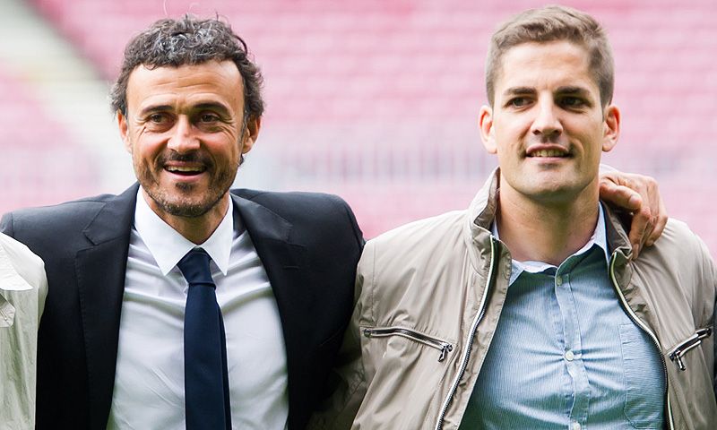 El bonito gesto del seleccionador Robert Moreno con Luis Enrique