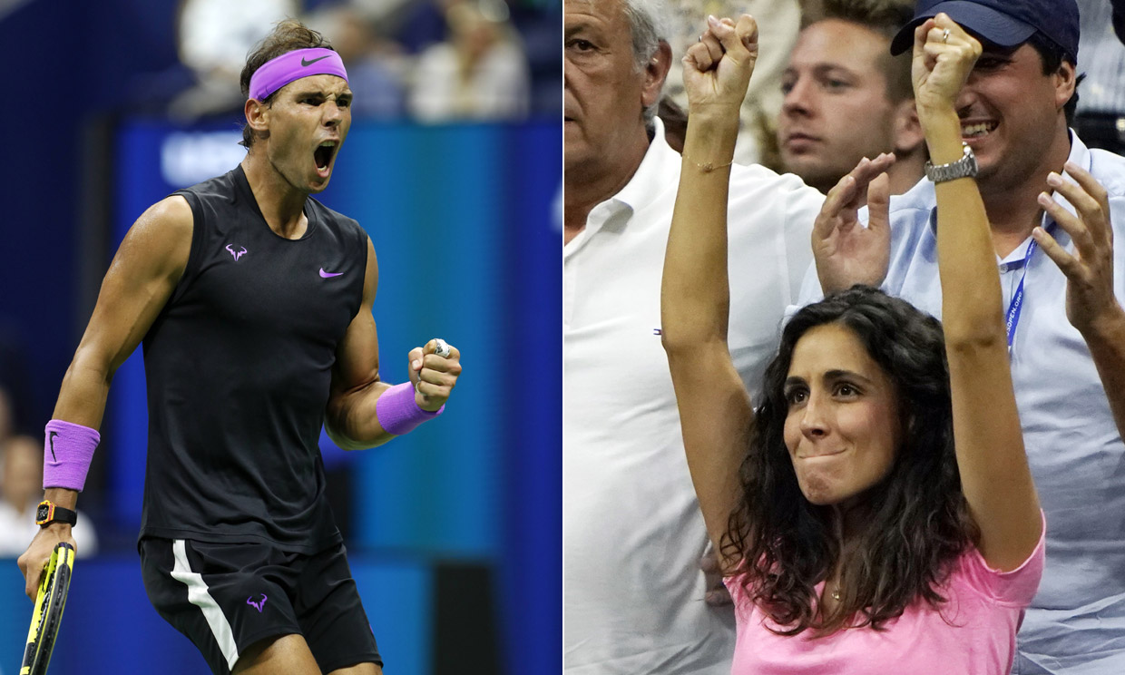 Rafa Nadal y Mery Perelló