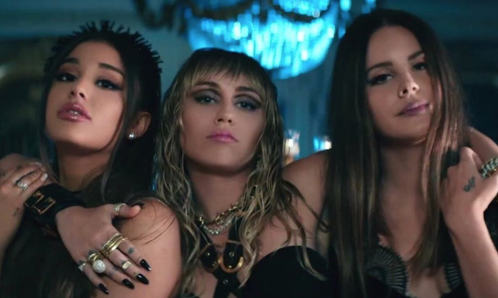 Ariana Grande, Miley Cyrus y Lana del Rey, trío de ases para la música de 'Los Ángeles de Charlie'