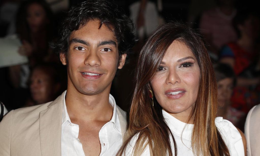 El debut como modelo de Alejandro, hijo de Ivonne Reyes, en Nueva York