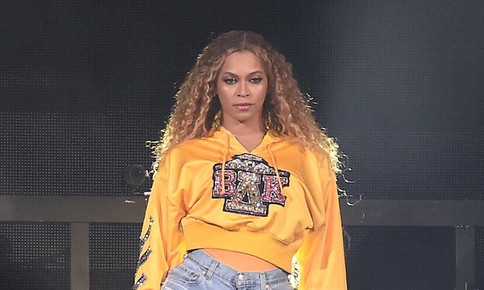 Beyoncé en su concierto de Coachella