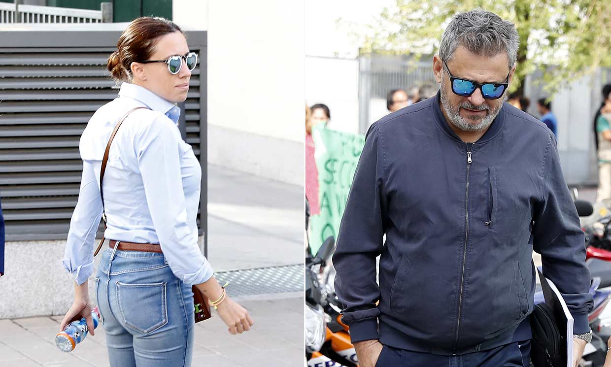 Miki Nadal y Carola Escámez se ven las caras en el juzgado de violencia sobre la mujer